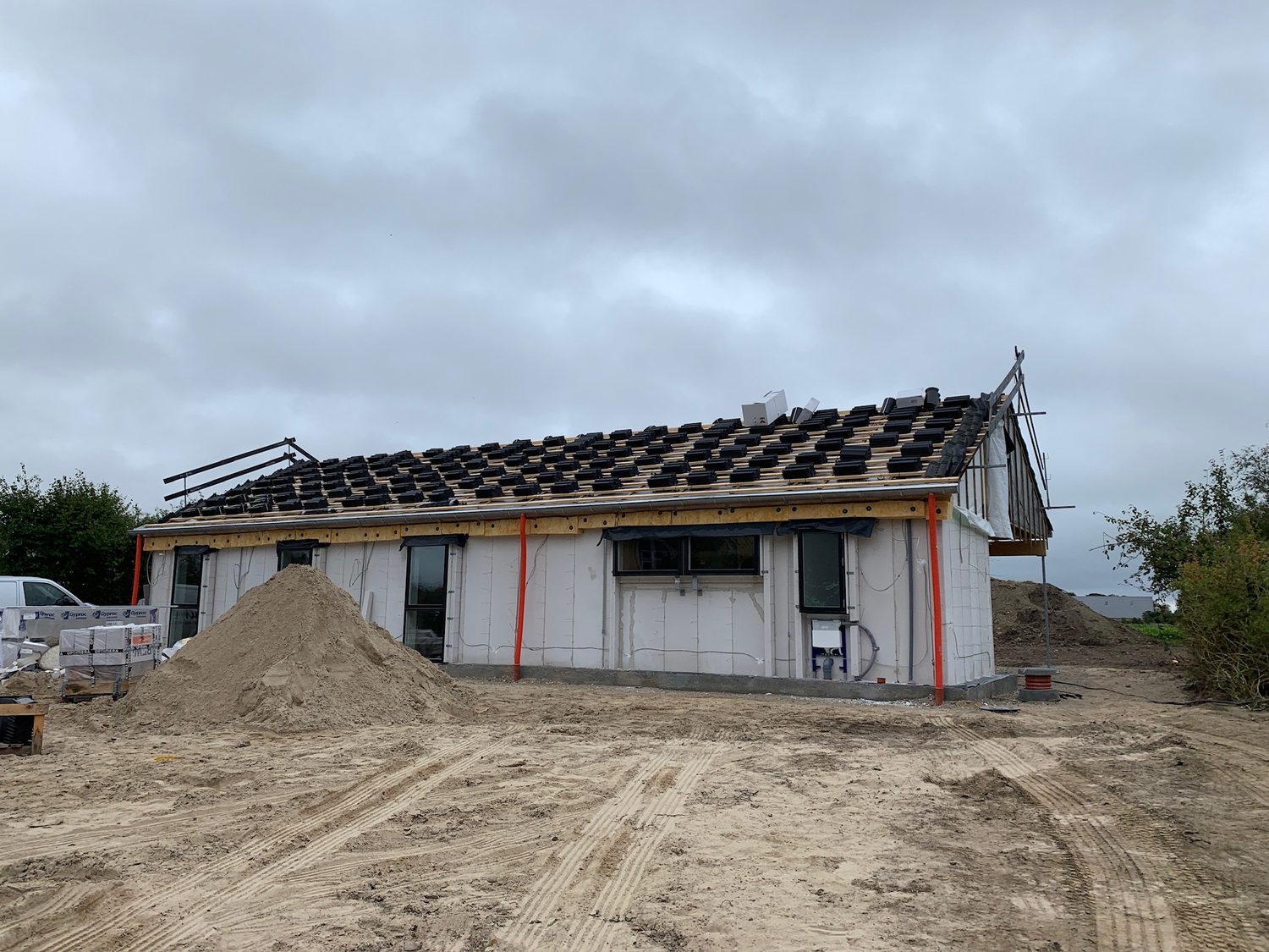 Tegltag før